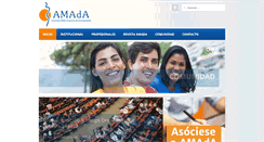 Desktop Screenshot of amada.org.ar