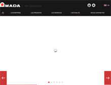 Tablet Screenshot of amada.fr