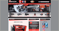 Desktop Screenshot of amada.ca