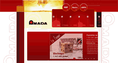 Desktop Screenshot of amada.sk